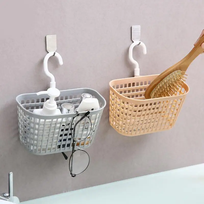 Multi-layer Hanging Shower Basket Bathroom Caddy Plastic Basket Organizer  Racks Dormitory Sundries Shower Basket - AliExpress