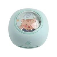  Mini Desktop Vacuum Cleaner Portable Student Use Eraser Paper Pencil Shavings Keyboard Grey Electric Power Vacuum 2