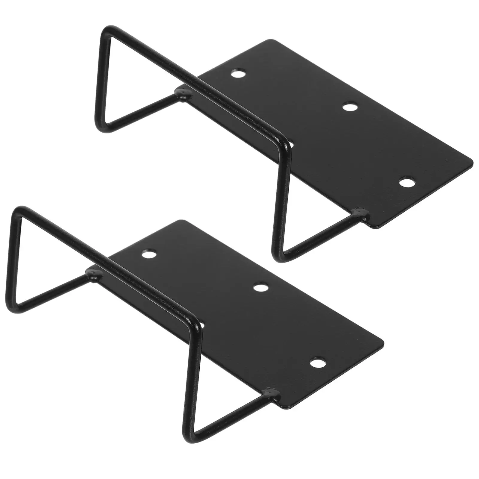 2 PCS Bed Frames Mattress Anti-slip Bracket Stoppers Prevent Sliding Holder Place Sofa Cushion from off Black Fixing Slide