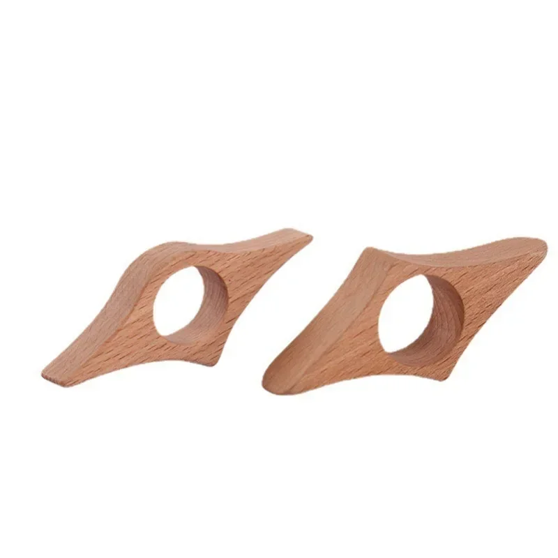 Solid Wooden Thumb Bookmark One Hand Reading Thumb Book Support Book Page Holder Convenient Bookmark Lovers Reading Aids Tools
