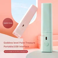 Nouveau mini lisseur de cheveux portable mignon USB, lisseur de cheveux pour dortoir, petite puissance, attelle pour cheveux bouclés, lisseur de cheveux pour frange volumineuse 3