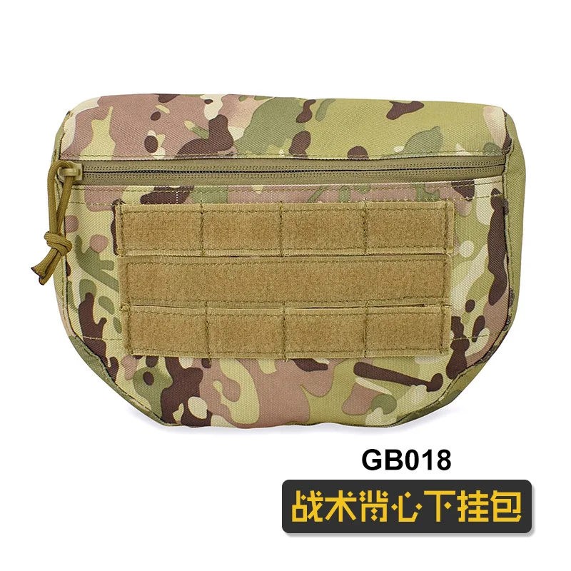 

Tactical Armor Carrier Drop Pouch for AVS JPC CPC Pouch Waist Bag EDC Combat Army Tactical Waist Pouch Multicam