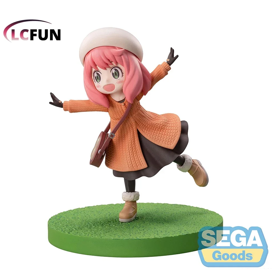 

【In Stock】LCFUN Original Sega Figure Anya Forger Spy X Family Go To Play Peanut Bag Ver. 12cm PVC Anime Model Colletion Toys