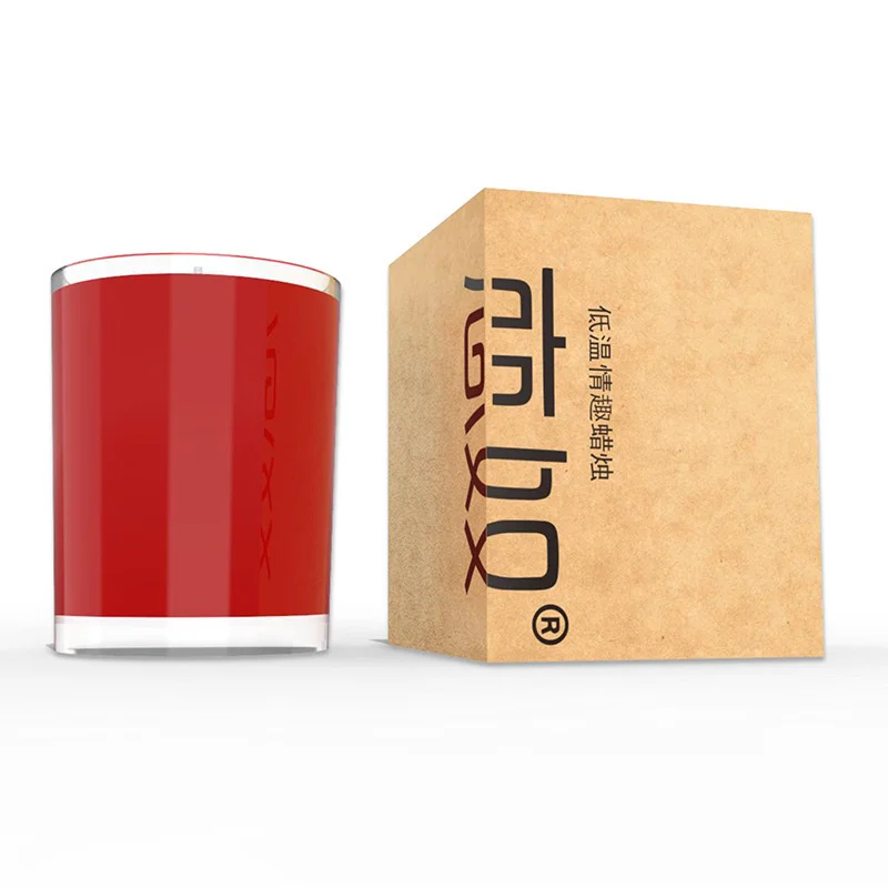 Love slave low temperature fun candle husband and wife passion drop wax three color flame retardant cup 80g alternative sex toy