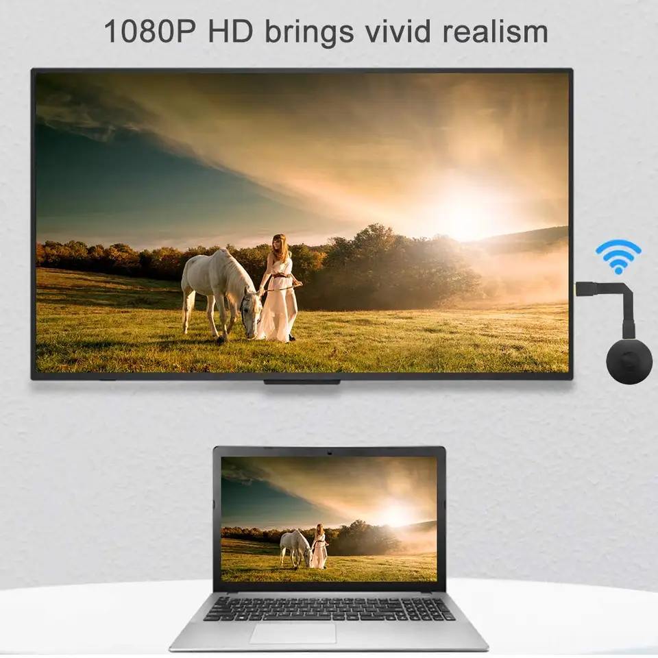 1080P Android IPTV TV Box with 2.4G WiFi