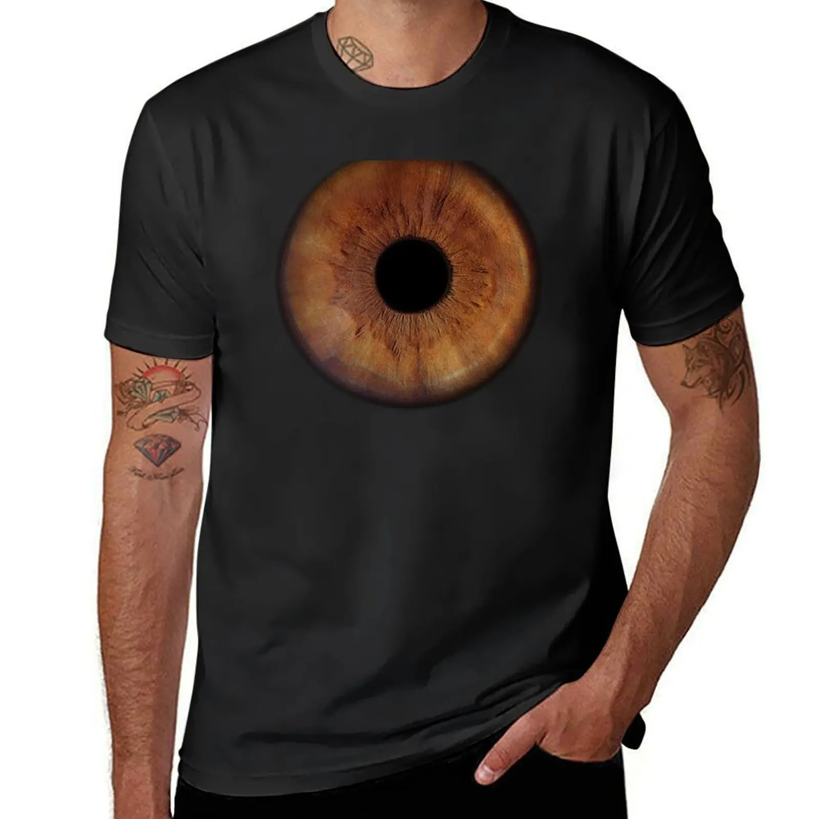 Brown eye T-Shirt customs vintage boys whites new edition men t shirts