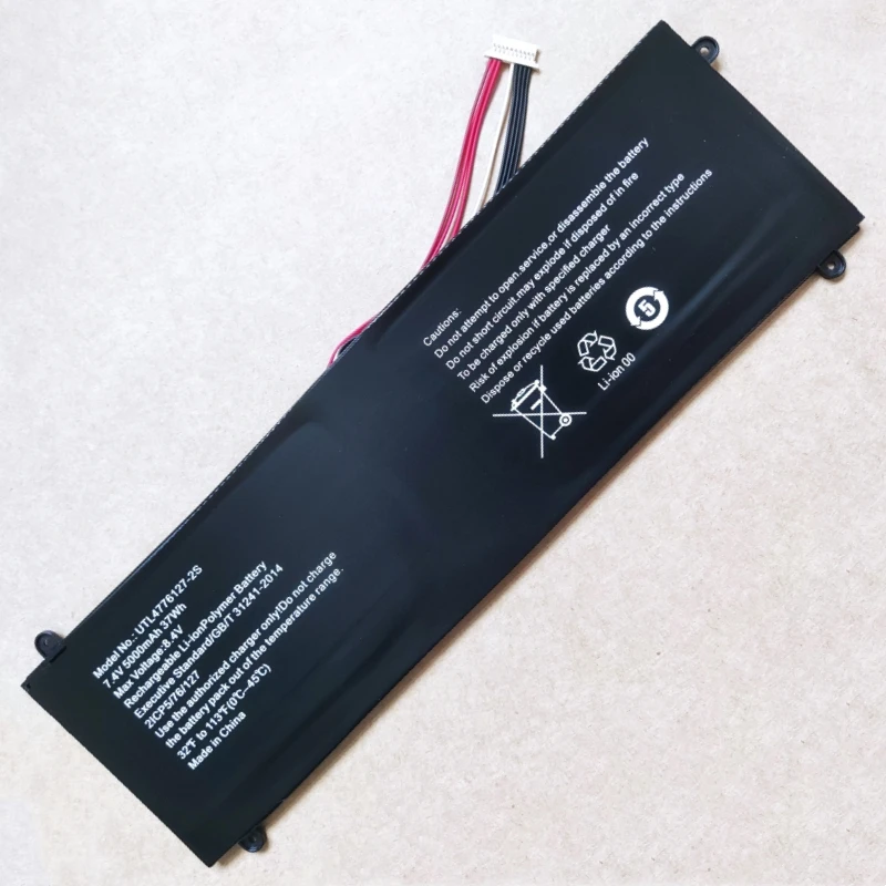 Bateria do Portátil para Atex W1415a Tablet pc Utl32851312s Utl-3576127-2s 7.4v 7.6v 37wh 38wh 5000mah Novo - Imagem 5