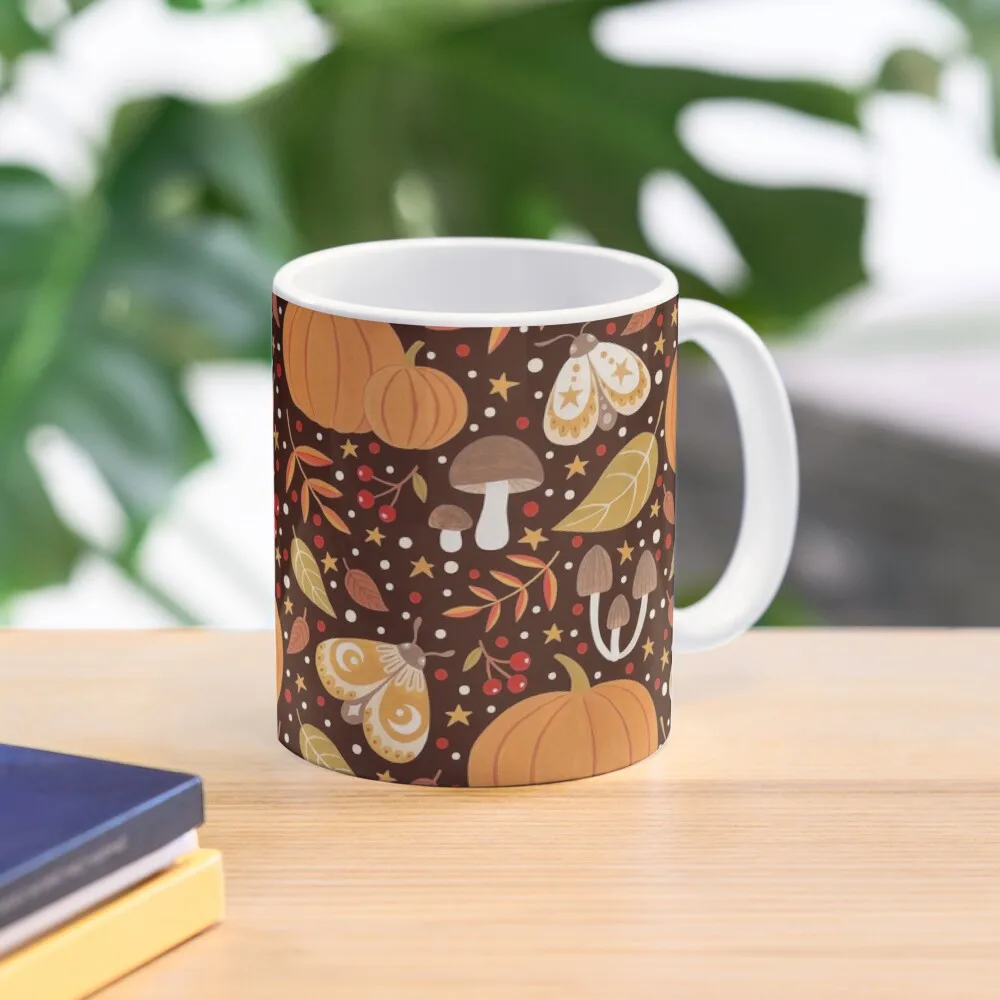 

Autumn elements Coffee Mug Ceramic Cups Tourist Cups Set Glasses Mug