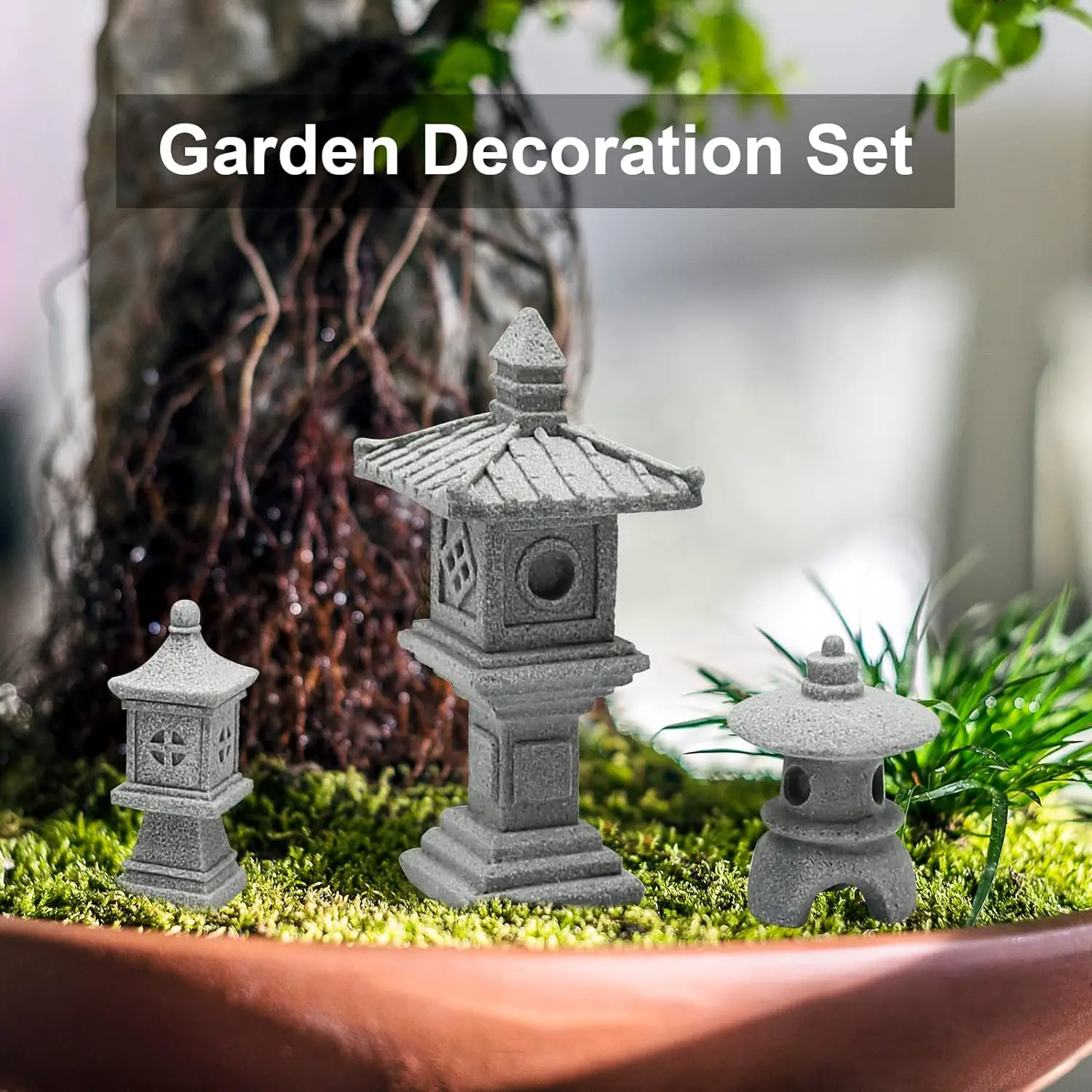 Miniature Pagoda Lantern 1