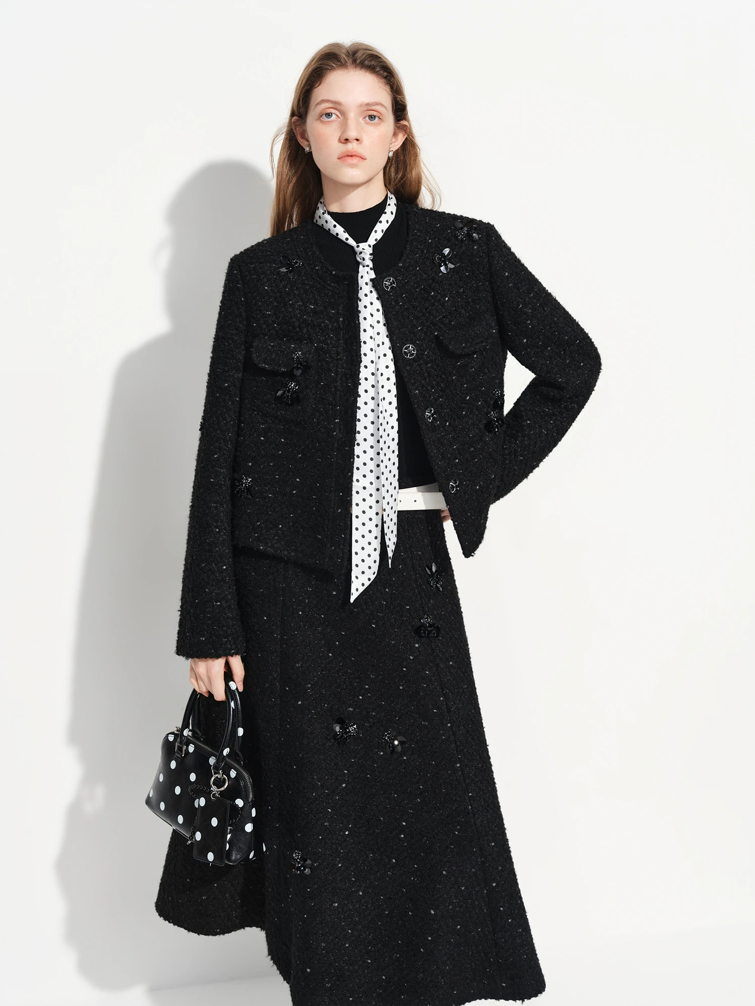 Metropolitan Bouclé A-Line Dress Suit. Sd343adb70ab94f5f82cb515145c1626bf