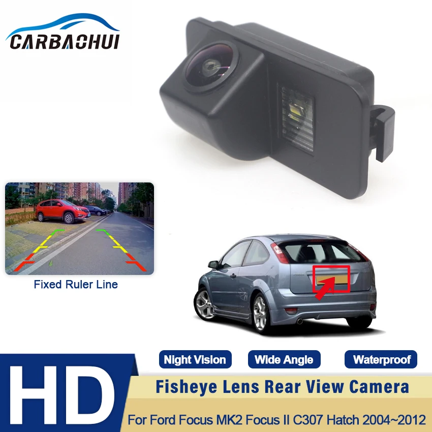 

Rear View Camera For Ford Focus MK2 Focus II C307 Hatch 2004~2010 2011 2012 CCD Night Vision Reverse Backup Parking Camera