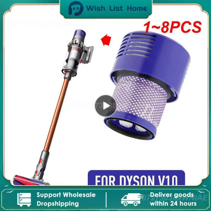 1 ~ 8 Pezzi Filtrres Pour Cyclone V10 Sv12 Series V10 Absolute / Animal / Total Clean / Aspirateurs 969082-01