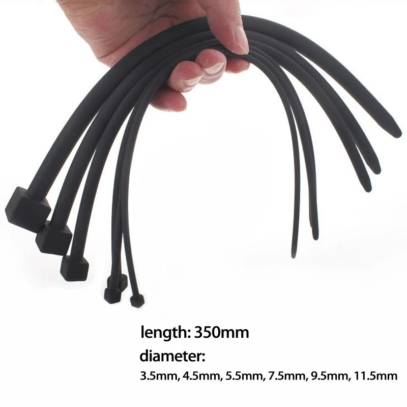 Metal Stainless Steel Urethral Silicone Plug Trainer Dilator Sounds Catheter Stretching Tube Adult Sex Toys for Man chastity