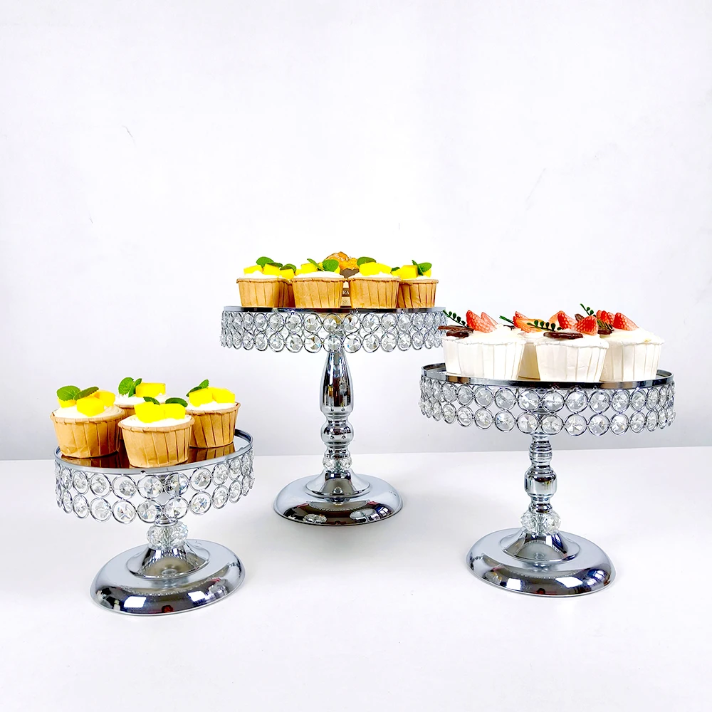 Gold Cake Stand Dessert Stand 1Pcs/lot For Wedding Birthday Party
