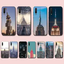 

FHNBLJ The Empire State Building New York City Phone Case for Xiaomi mi 5 6 8 9 10 lite pro SE Mix 2s 3 F1 Max2 3