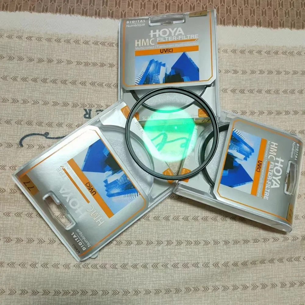 HOYA HMC UV(c) Filter 49mm 52mm 55mm 58mm 62mm 67mm 72mm 77mm 82mm Slim Frame Digital Multi Coated Anti-Glare Blue Light Filters 2