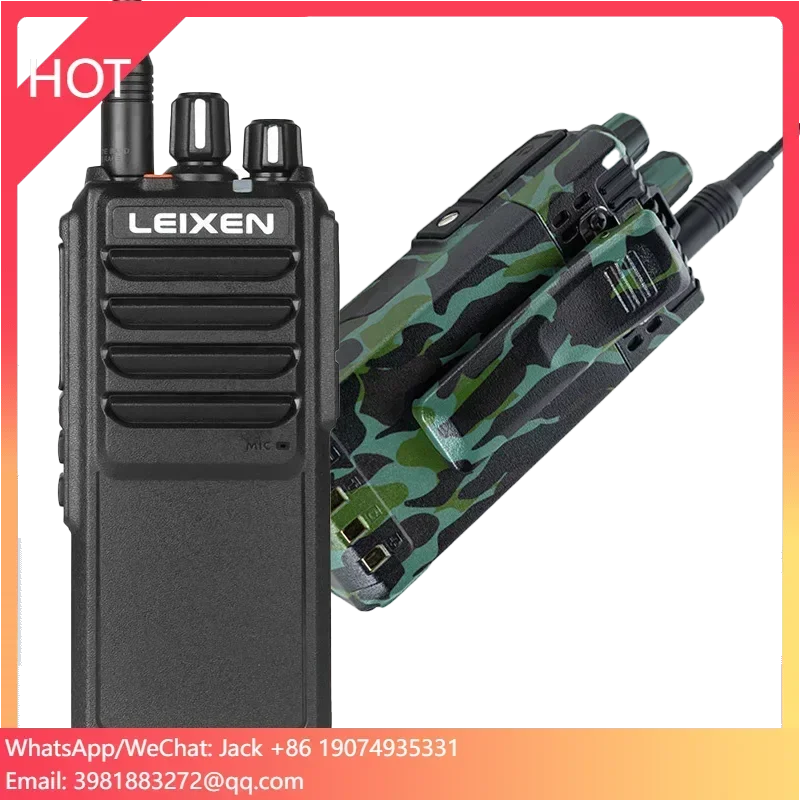 VV-25 장거리 UHF 400480MHZ 25와트 무전기 장거리 인터콤 대용량 배터리 내구성 다중 전원 워키토키