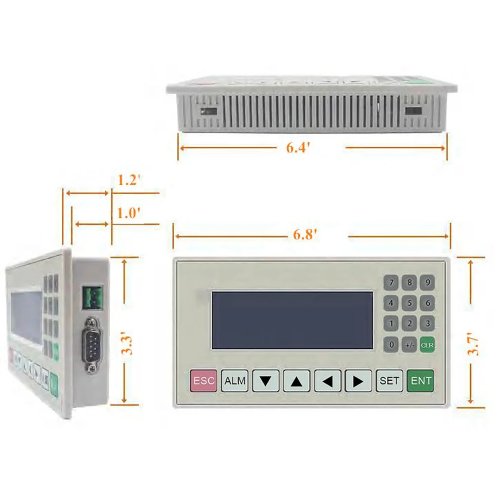 PLC ؽƮ ÷, 192 x 64px OP320-A V8.0 OP320-A-s, RTC MD204L RS232 422, DB9 ٿε ̺ 485 , 3.7 ġ