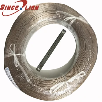 30m/50Meters Transparent line 26AWG PVC Tinned Bare Cord Double Silver  Cable Copper Wire Audio Cable Speaker Wire