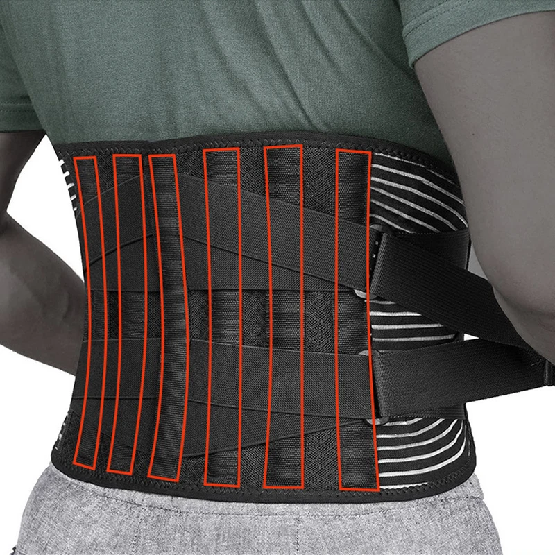 

Steel Plate Back Brace Waist Belt Spine Support Men Women Breathable Lumbar Corset Orthopedic Posture Corrector Pain Relive