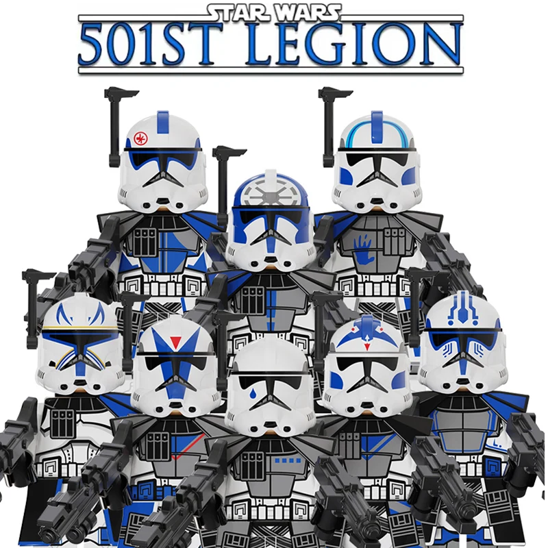 

501st конструктор легиона, фигурка Догма Рекс, блоки MOC