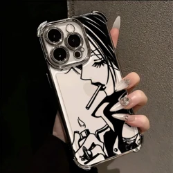 Custodia per telefono Anime Nanas Plating con design anti-caduta con airbag
