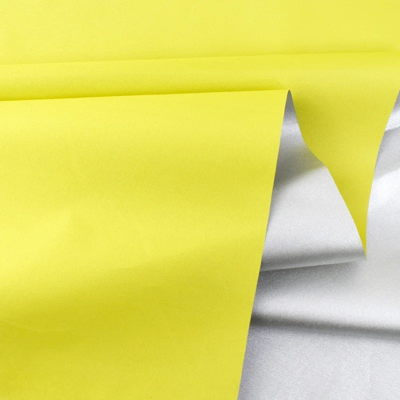 Premium Thin Waterproof Silver-Coated Fabric - Outdoor Sunscreen Material for Car Covers, Sunshades, and Tents