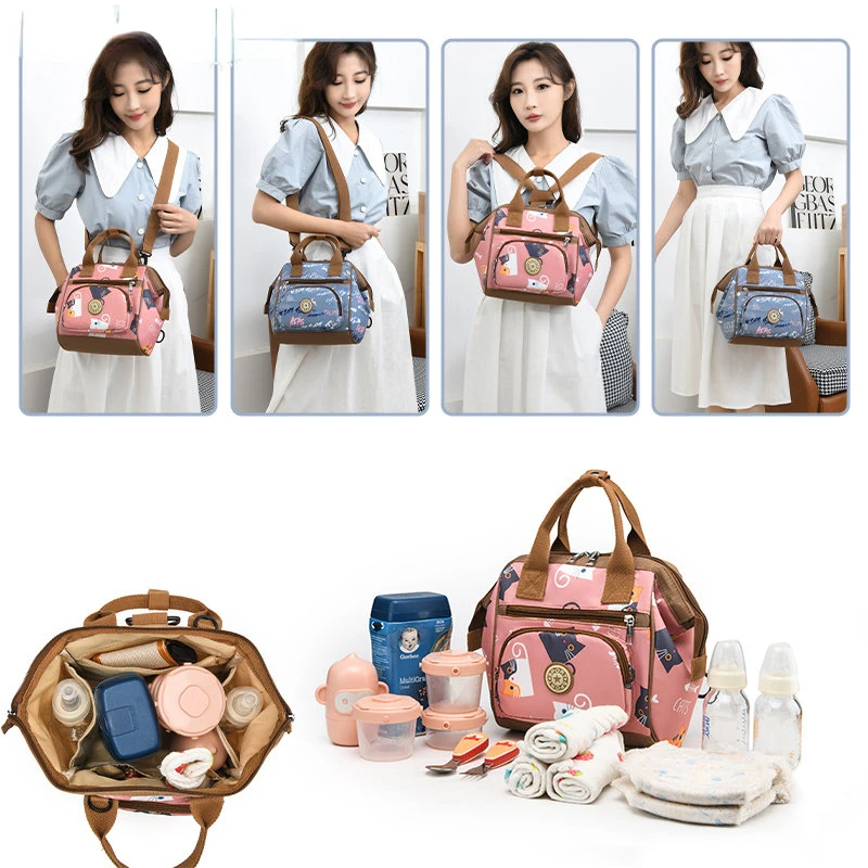 

Large Waterproof Diaper Bag Capacity Mommy Travel Multifunctional Maternity Mother Baby Stroller Bags Organizer Mummy Bag