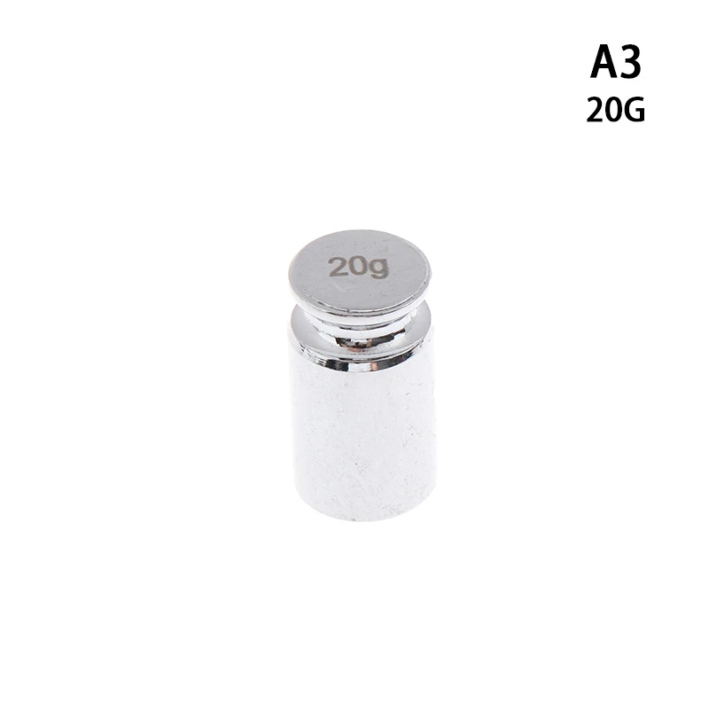 Precision Digital Calibration Weight Set with Chrome Plating for Home and Educational Use