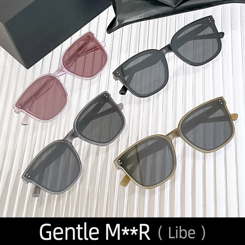 

Libe GENTLE YUUMI Women's Sunglasses For Man Glasses Vintage Luxury Brand Goods Designer Summer Uv400 Trendy Monst Korean