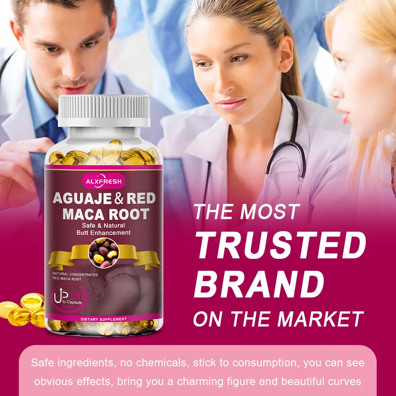 Aguaje Maca Root Extract Organic Aguaje with Red Maca Root Extract Supports Buttocks and Immune Health