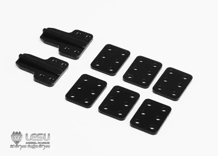 LESU Modell 1/14 LKW-Kipper, Trägerplatte, Hilfsbalken-Verbindungsplatte, Schaufelbegrenzungsplatte L-203 für Tamiya Mud Head – Detail 1