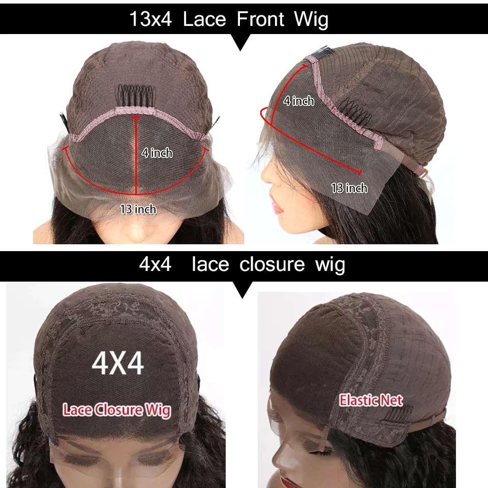 1B 30 Color Short Bob Curly Pixie 13x4 Lace Front Human Hair Wigs Brazilian Loose Curl Copper Blonde Pixie Wigs Side Part Hair