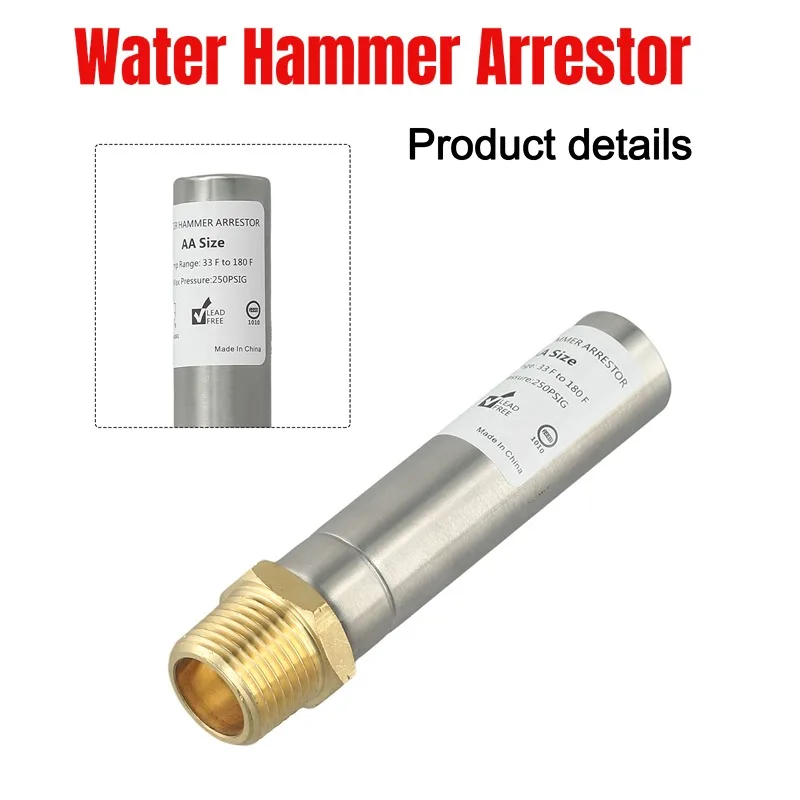 Kitchen Hammer Arrestor 1/2 Compact Size Durability Easy Install Long Time Use