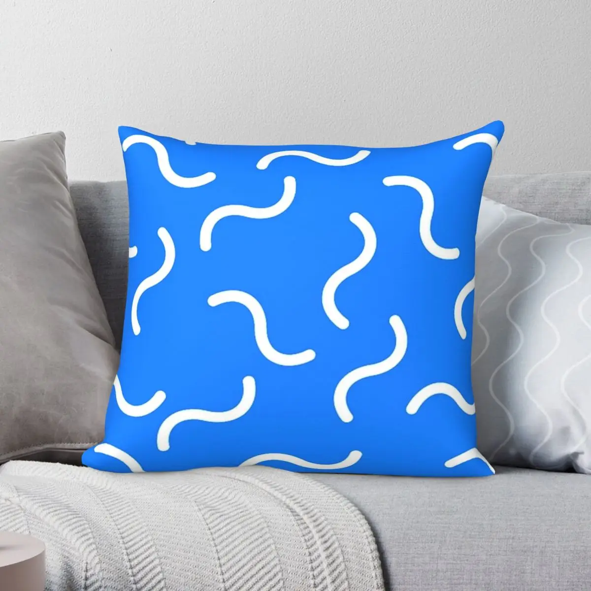 

DAVID HOCKNEY STYLE Pillowcase Polyester Linen Velvet Creative Zip Decor Throw Pillow Case Bed Cushion Cover Wholesale