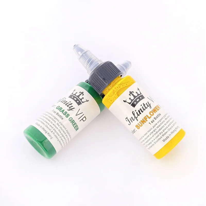 Professional 30ML/Bottle Tattoo Pigment Inks Safe Semi-Permanent Makeup Tattoo Paints Supplies For Body Beauty Art