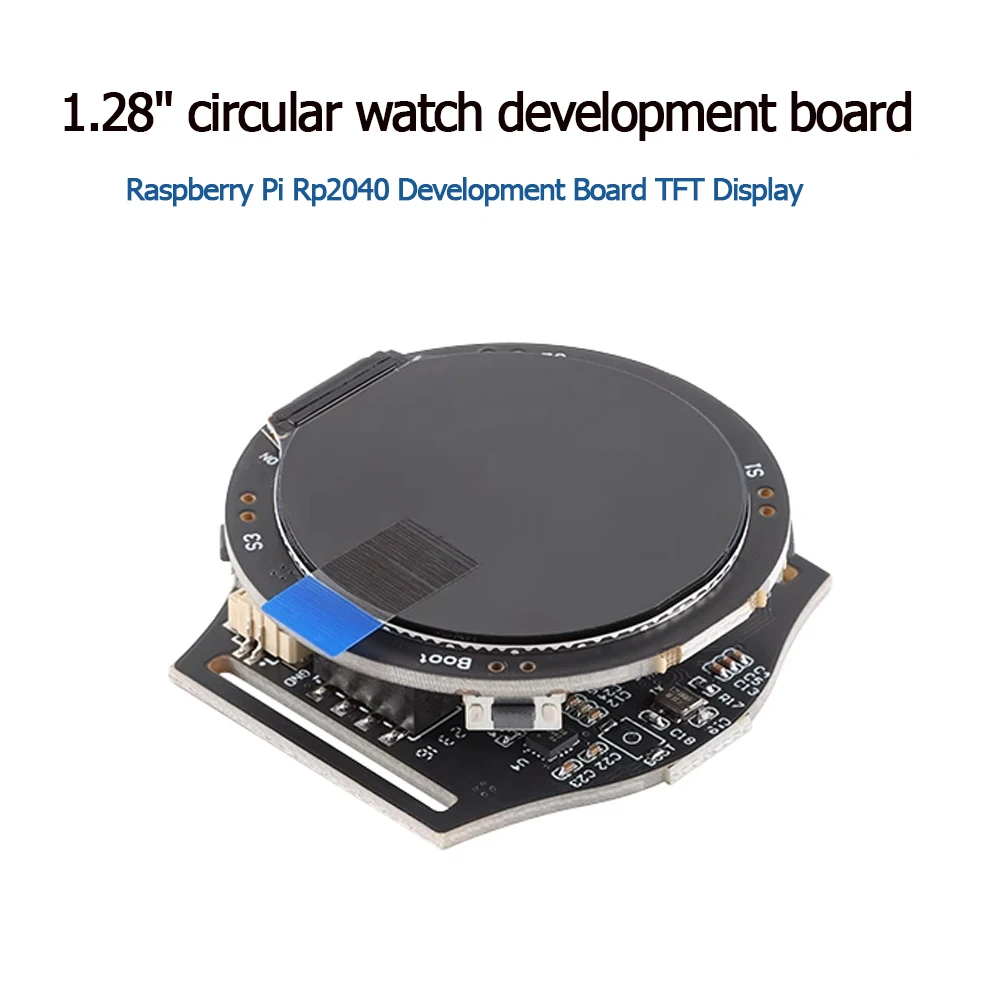 

1.28 inch Round Watch Development Board Rp2040 Programmable Smartwatch TFT LCD Display for Raspberry Pi