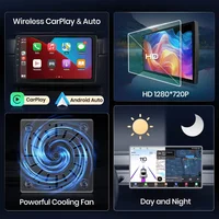 Junsun Qualcomm 8 cœurs 360 caméra sans fil CarPlay Android Auto autoradio pour Suzuki Swift 2006- 2010 GPS multimédia 4