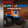 LDARC M58 FPV 1/58 MINI RC Simulated Electric Model Monster Truck RWD RTR 2.4GHz Adult Children's Tabletop Toys 1