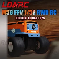 LDARC M58 FPV 1/58 MINI RC Simulated Electric Model Monster Truck RWD RTR 2.4GHz Adult Children's Tabletop Toys 1