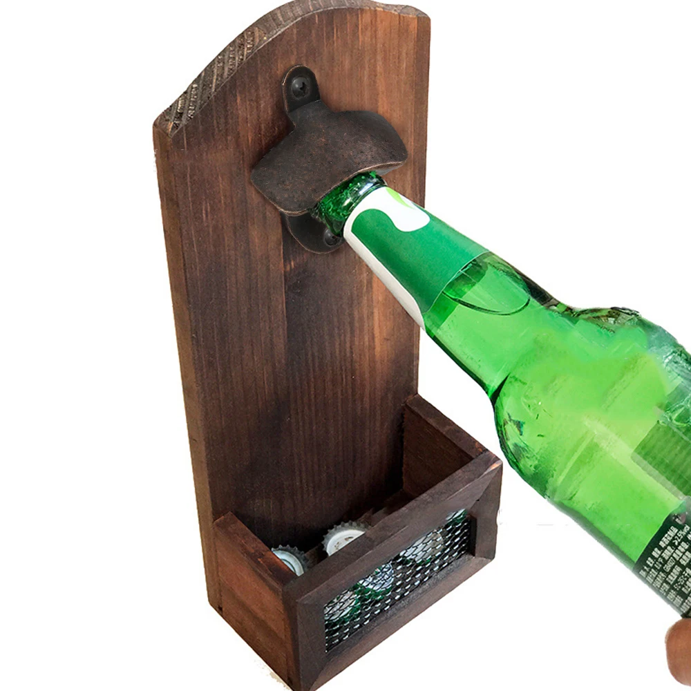 Description Picture 6 of item10PCS Can beer Opener Vintage Wall Mounted Kitchen Bar Tools Gadgets Bottle Openers Cans Soda Beer Wine Bottle Opener Kitchen