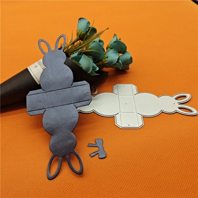 2 Set Fustelle Pasqua Scatole Taglio Muore Coniglio Uovo di Pasqua Cutting  Dies Bomboniere Decorazioni Pasquali per Scrapbooking Album Diario  Cartolina d'auguri Biglietto Mestiere Goffratura Fai da Te : :  Casa e