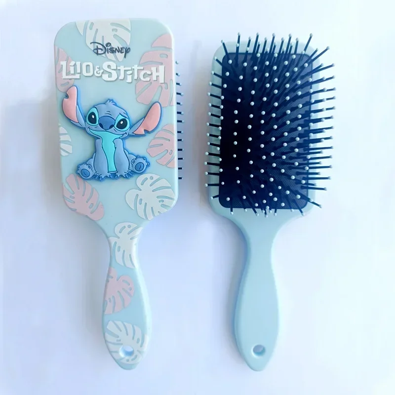 

Anime Figures Disney Stitch Air Cushion Massage Combs Cartoon Minnie Mouse Children Comb Hair Brush Hairdressing Tool Kids Gift