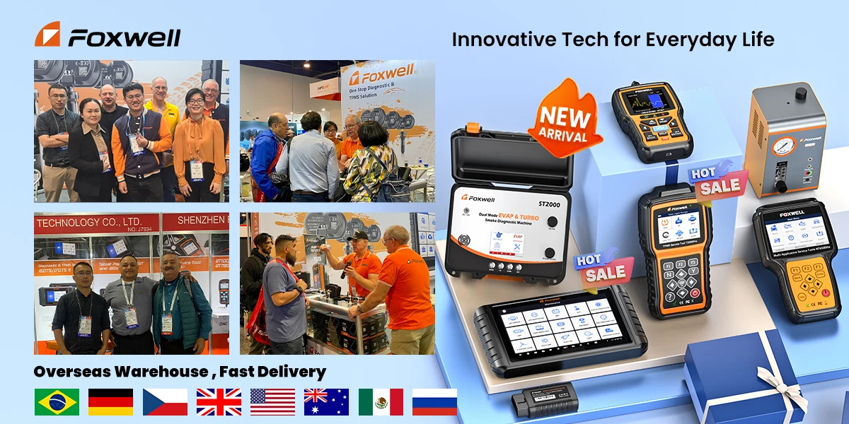 Foxwell JT400 Fuel Injector Cleaner and Tester Machine