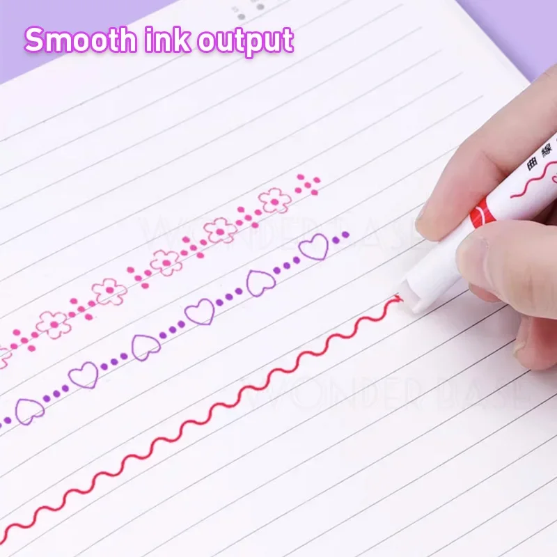 Flower Curve Highlighter Set 3