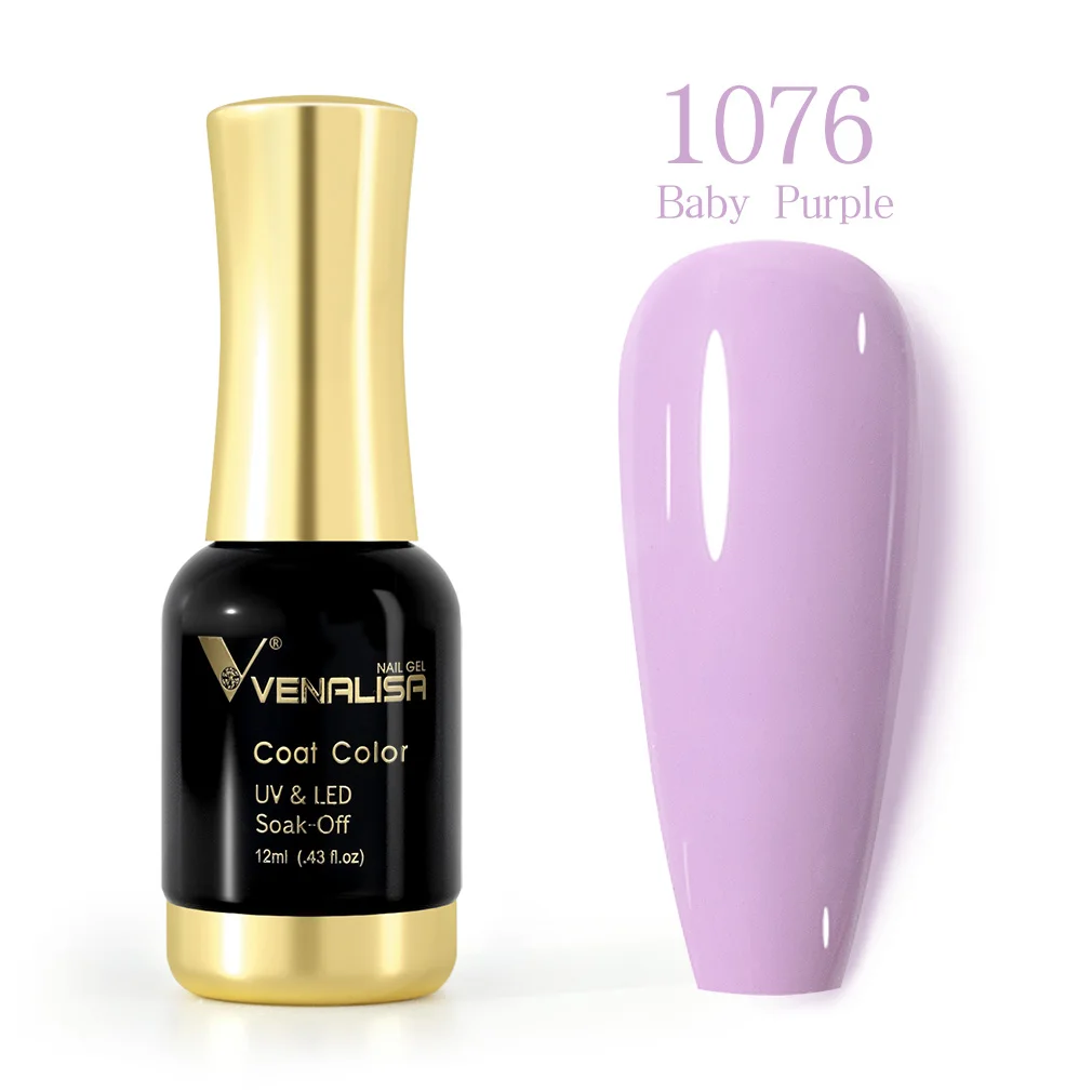 Venalisa Platinum Gel Polish - Tempered Top Coat UV LED Nail Lacquer