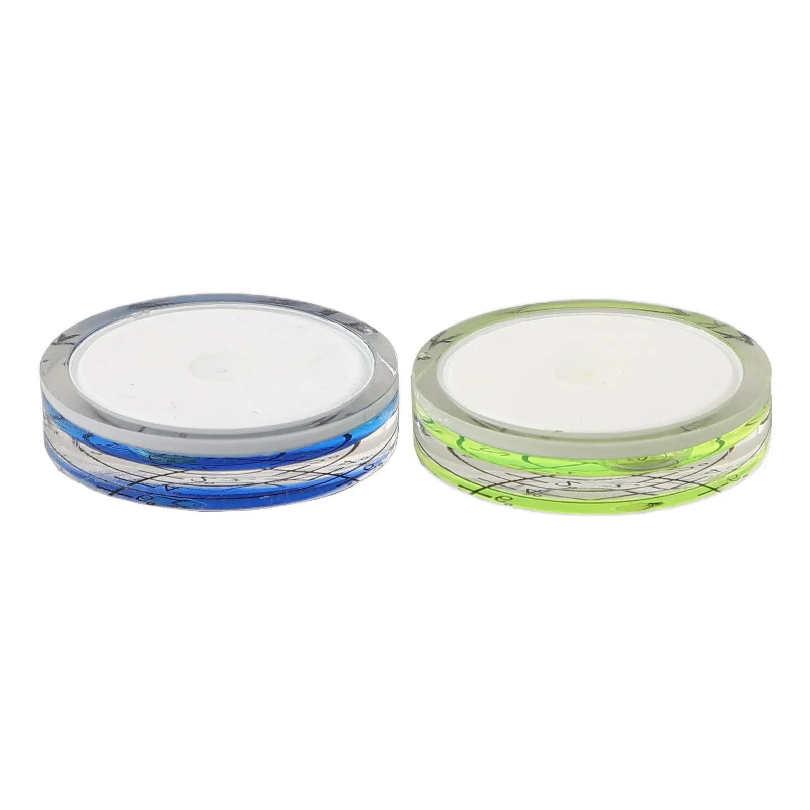 

2Pcs 32mm Bubble Degree Mark Level Round Measuring Meter Tool 1.26x0.28in High Accuracy Round Circular Acrylic Hand Tool
