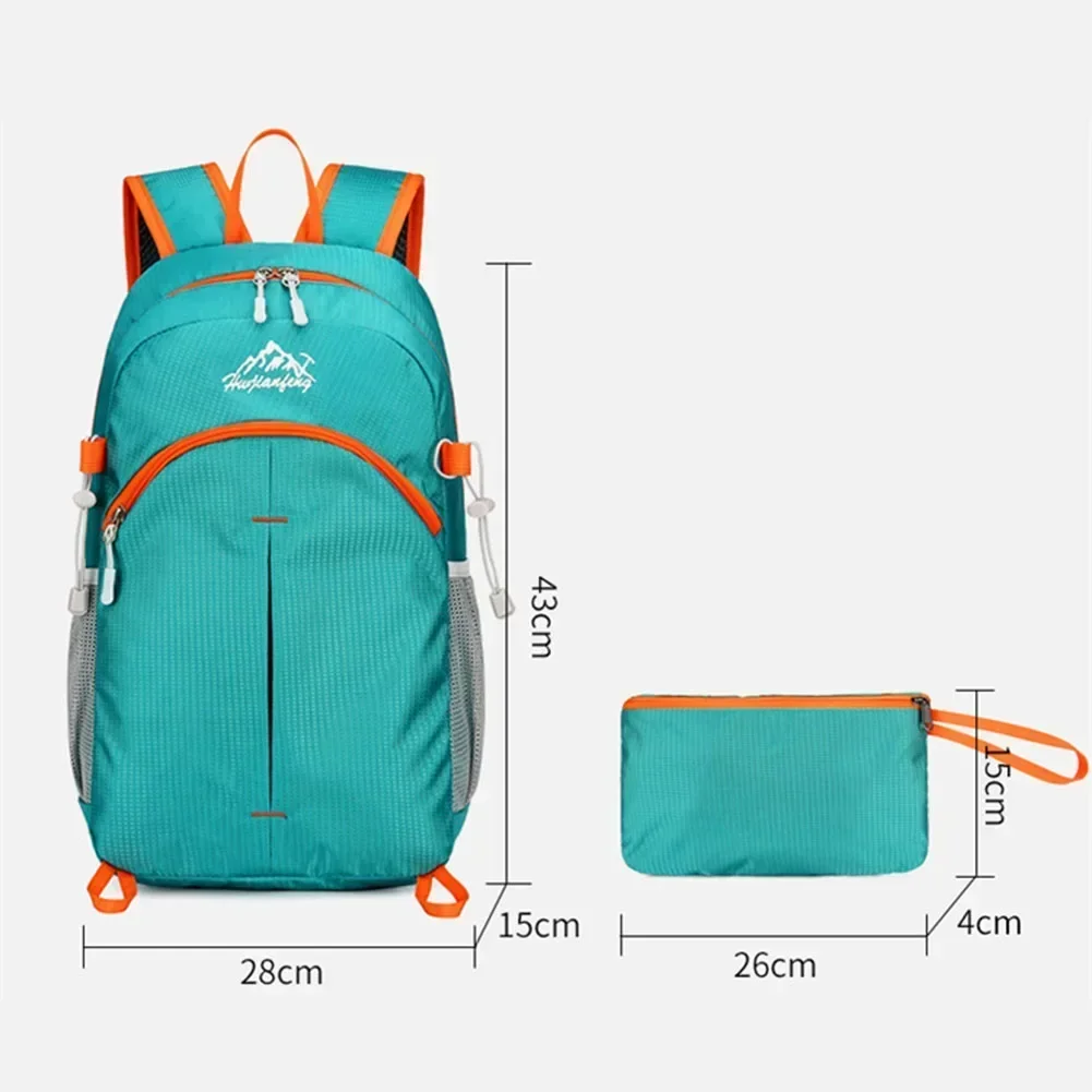 1pc Backpack 20L Lightweight Foldable Backpack Waterproof Packable Travel Hiking Cycling Bag Multifunctional Backpack Parts 3