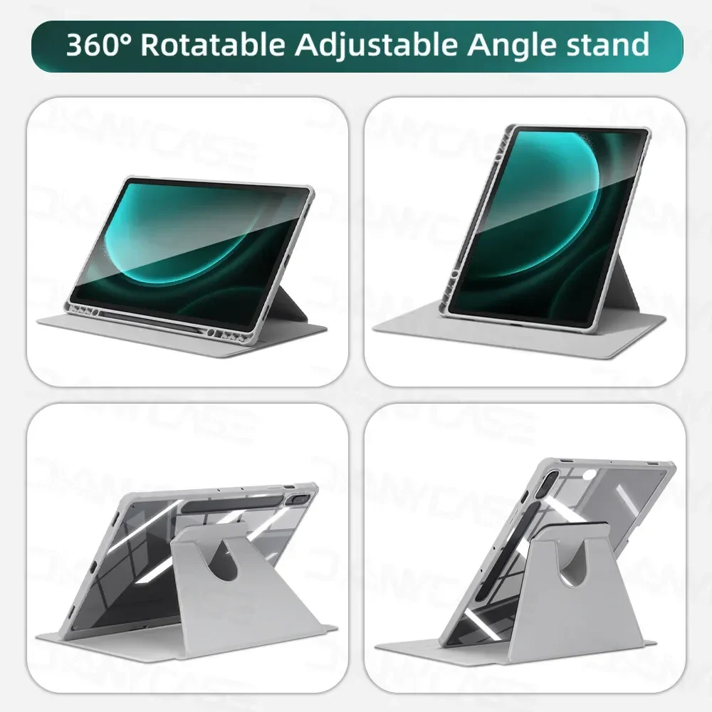 Universal Tablet Cover with Smart Auto Sleep/Wake Function