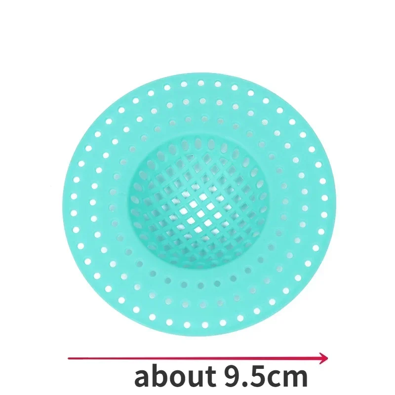 Anti-Blocking Hair Stopper Trap Shower Floor Drain Covers Sink Strainer Bath Catcher Filter Bathroom Kitchen Accessories sink filter sink strainer shower drain catcher floor drain filter hair drain catcher hair drain filter floor drain hair catcher drain hair catcher floor drain hair filter silicone floor drain cover